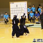 姫野が中山からメンを決めて一本勝ちで勝利。