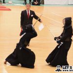 延長戦で中西(國士舘)の手元を浮かせコテを決めた星子(筑波大)