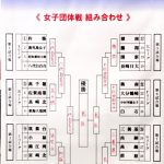 女子団体決勝トーナメント