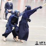 ドウを決めて一本勝ちした菅原が優勝