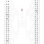 第11回 全日本都道府県対抗女子剣道優勝大会 組合せ