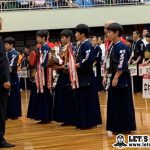 優勝旗返還　中村学園女子