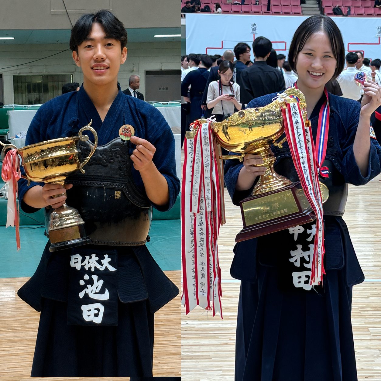 【男子 池田(日体大)！女子 村田(中大)2連覇！】7/4〜5 全日本学生剣道選手権大会2026