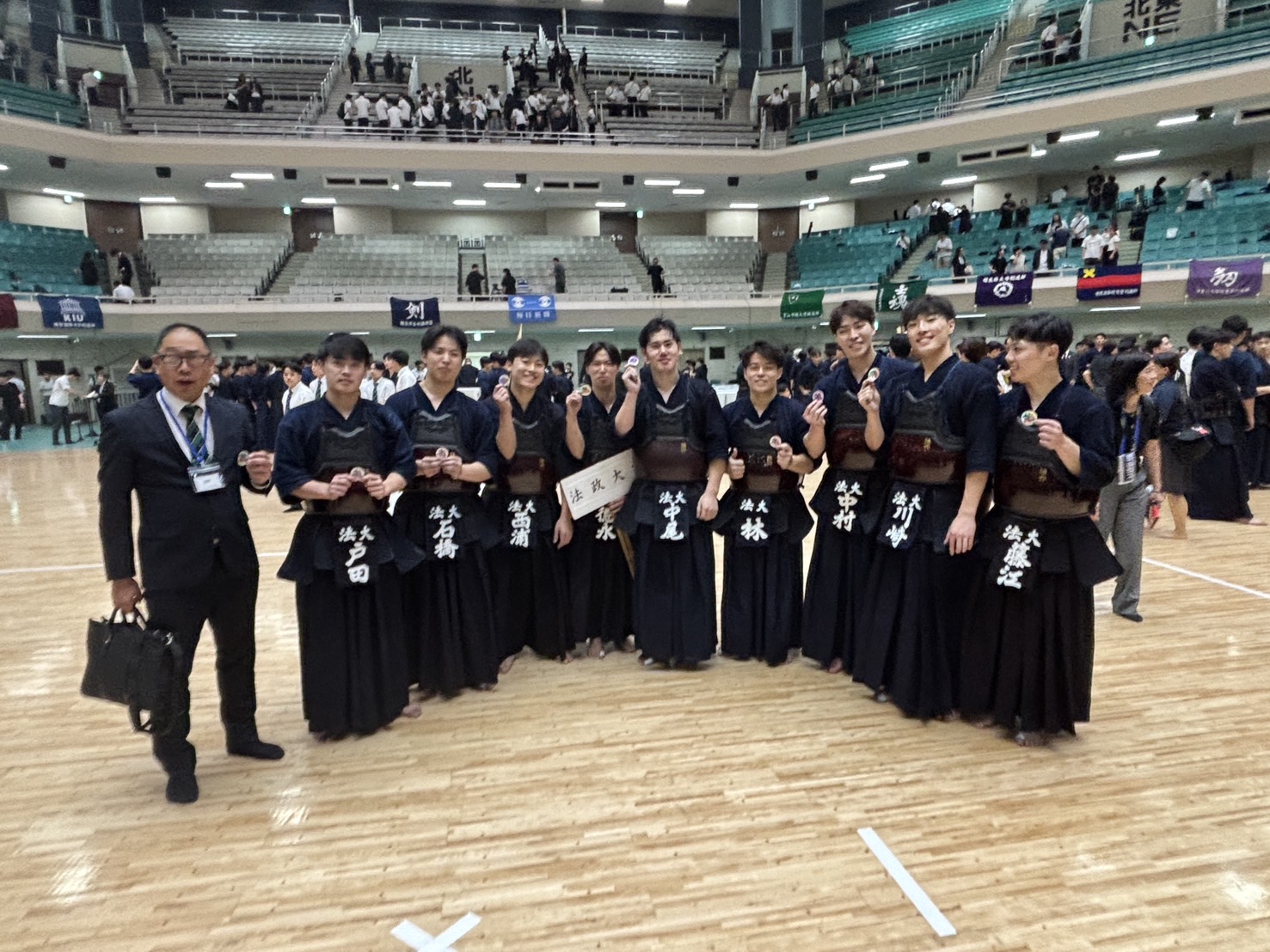 【法政大V!筑波との代表戦制す!】9/13(日) 第75回関東学生剣道優勝大会2026